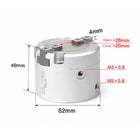 Airtac  HFC series: parallel opening and closing type pneumatic finger  - HFCI40