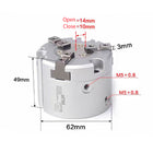 Airtac HFC: Air Gripper(paralle open/close style),Double Acting three grippers- HFCY40