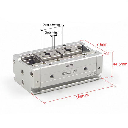 Airtac HFD: Compact air finger(Double acting) - HFD20X80