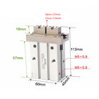 Airtac  HFK Series: Pneumatic Finger  - HFK32F