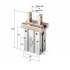 Airtac  HFK Series: Pneumatic Finger  - HFK40