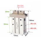 Airtac  HFK Series: Pneumatic Finger  - HFK40F