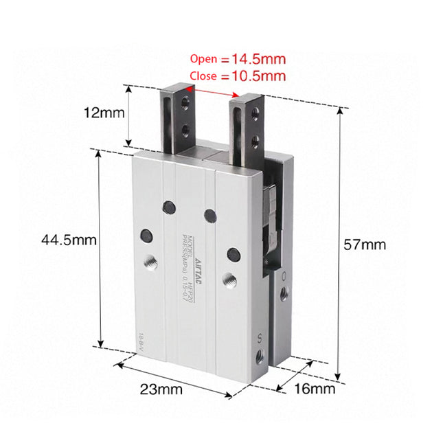 Airtac  HFP Series: Pneumatic Finger  - HFP10