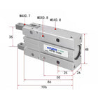 Airtac  HFR series: open and close type pneumatic finger  - HFR20N