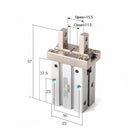 Airtac  HFK Series: Pneumatic Finger  - HFSK10