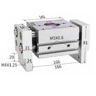 Airtac  HFT Series: Large Aperture Opening Clamp  - HFT25X100S