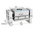 Airtac  HFT Series: Large Aperture Opening Clamp  - HFT32X150S