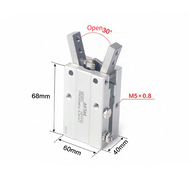 Airtac  HFY series: Y type pneumatic finger  - HFTY32