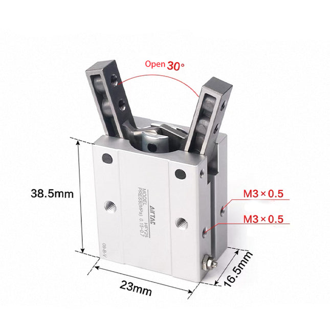 Airtac  HFY series: Y type pneumatic finger  - HFY10