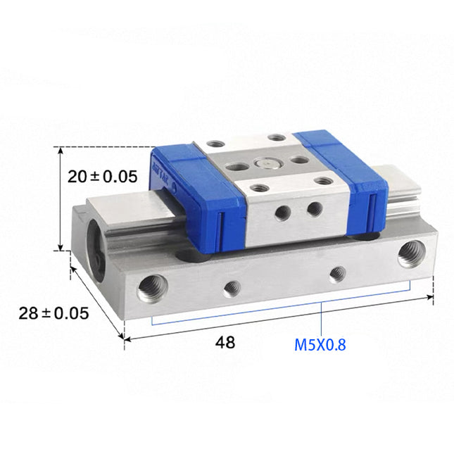Airtac  HGS series: precision sliding cylinder  - HGS10X5