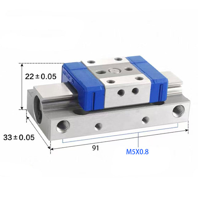 Airtac  HGS series: precision sliding cylinder  - HGS12X20
