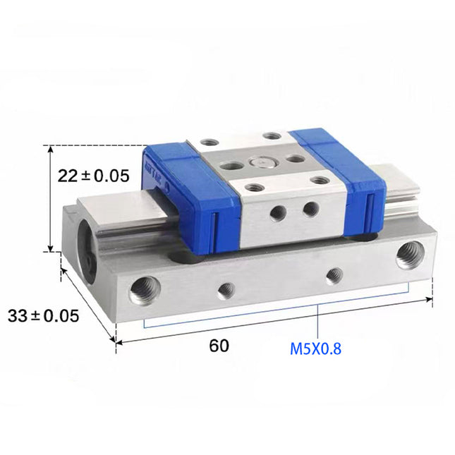 Airtac  HGS series: precision sliding cylinder  - HGS12X5