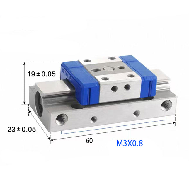 Airtac  HGS series: precision sliding cylinder  - HGS8X10