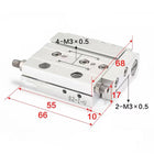 Airtac  HLF series: ultra-thin precision slide cylinder  - HLF12X10S