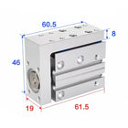 Airtac  HLH Series: Side Rail Type Precision Slide Cylinder  - HLH10X15S