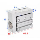 Airtac  HLH Series: Side Rail Type Precision Slide Cylinder  - HLH10X20S