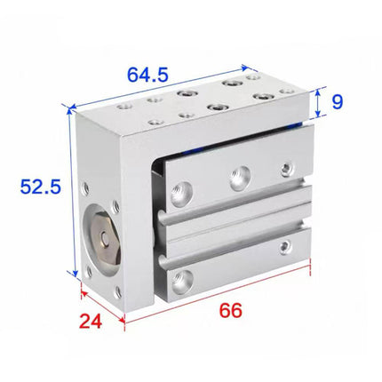 Airtac  HLH Series: Side Rail Type Precision Slide Cylinder  - HLH16X10S