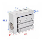 Airtac  HLH Series: Side Rail Type Precision Slide Cylinder  - HLH20X5S