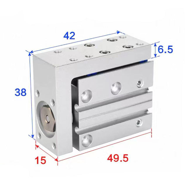Airtac  HLH Series: Side Rail Type Precision Slide Cylinder  - HLH6X10S