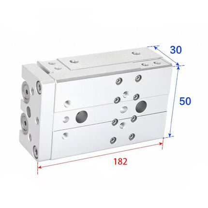 Airtac  HLQ Series: Dual-Axis Precision Slide Cylinder  - HLQ12X100S