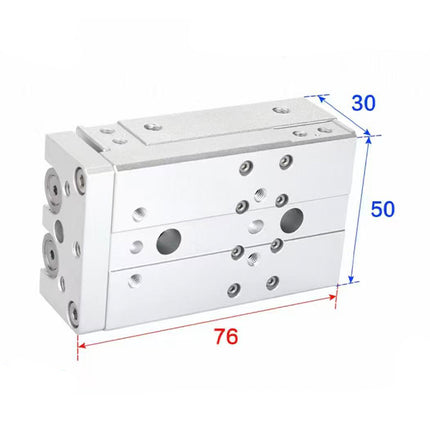Airtac  HLQ Series: Dual-Axis Precision Slide Cylinder  - HLQ12X20S