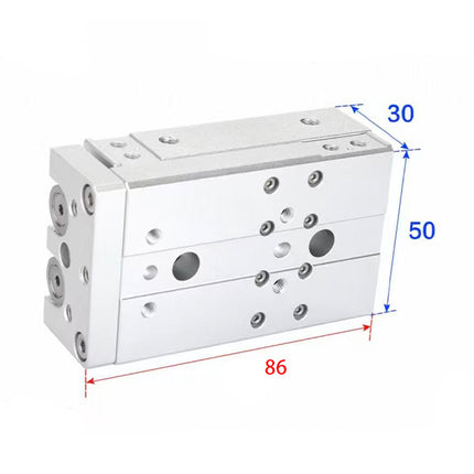 Airtac  HLQ Series: Dual-Axis Precision Slide Cylinder  - HLQ12X30S