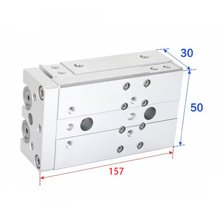 Airtac  HLQ Series: Dual-Axis Precision Slide Cylinder  - HLQ12X75S