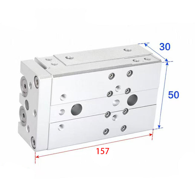 Airtac  HLQ Series: Dual-Axis Precision Slide Cylinder  - HLQ12X75S