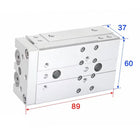 Airtac  HLQ Series: Dual-Axis Precision Slide Cylinder  - HLQ16X10S
