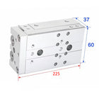 Airtac  HLQ Series: Dual-Axis Precision Slide Cylinder  - HLQ16X125S