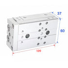 Airtac  HLQ Series: Dual-Axis Precision Slide Cylinder  - HLQ16X40S