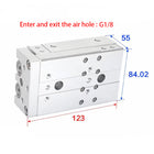 Airtac  HLQ Series: Dual-Axis Precision Slide Cylinder  - HLQ25X30SG