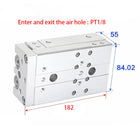 Airtac  HLQ Series: Dual-Axis Precision Slide Cylinder  - HLQ25X75S