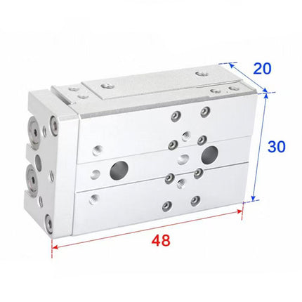 Airtac  HLQ Series: Dual-Axis Precision Slide Cylinder  - HLQ6X10SA