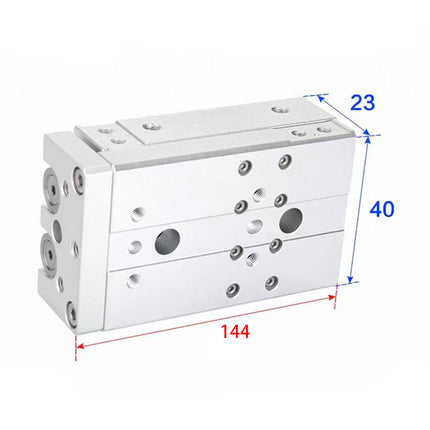 Airtac  HLQ Series: Dual-Axis Precision Slide Cylinder  - HLQ8X75S