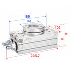 Airtac HRQ: Rotary Table/Rack& Pinion Style - HRQ100