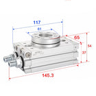 Airtac HRQ: Rotary Table/Rack& Pinion Style - HRQ20