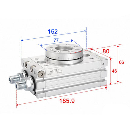 Airtac HRQ: Rotary Table/Rack& Pinion Style - HRQ50