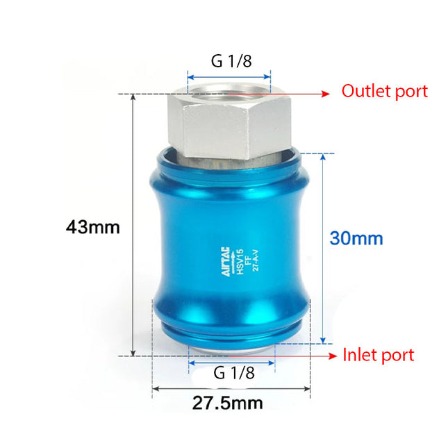 Airtac HSV-06: Slide Valve - HSV06FFG