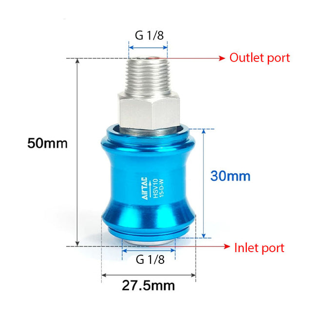 Airtac HSV-06: Slide Valve - HSV06G