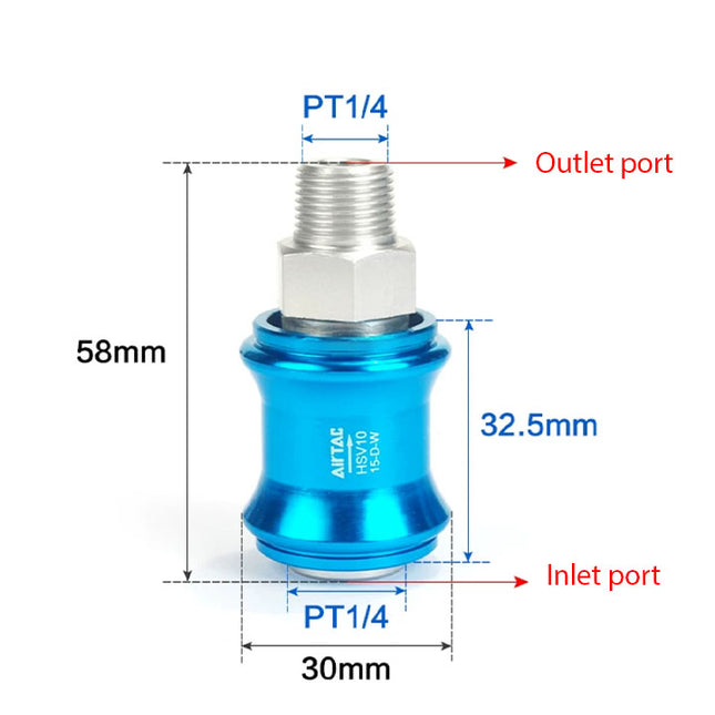 Airtac HSV-08: Slide Valve - HSV08