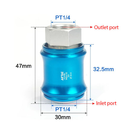 Airtac HSV-08: Slide Valve - HSV08FF