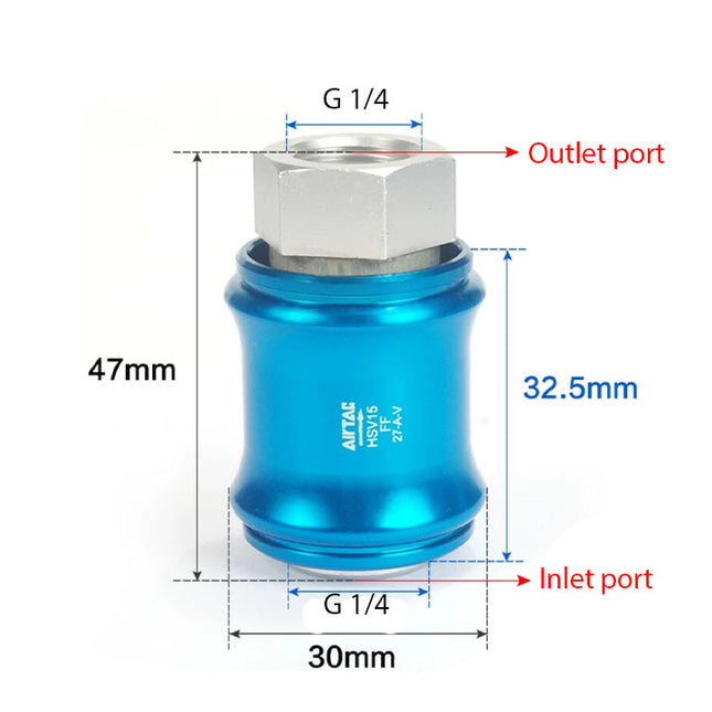 Airtac HSV-08: Slide Valve - HSV08FFG