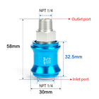 Airtac HSV-08: Slide Valve - HSV08T