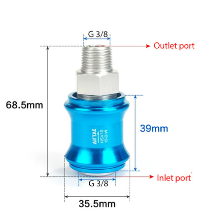 Airtac HSV-10: Slide Valve - HSV10G