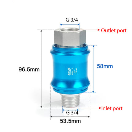 Airtac HSV-20: Slide Valve - HSV20SFG