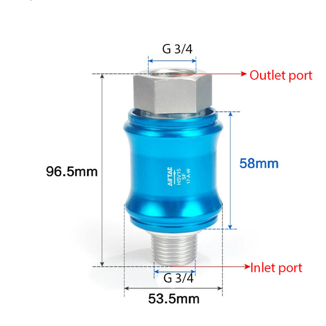 Airtac HSV-20: Slide Valve - HSV20SFG