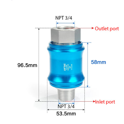 Airtac HSV-20: Slide Valve - HSV20SFT