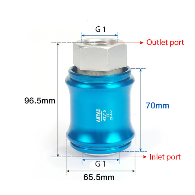 Airtac HSV-25: Slide Valve - HSV25FFG