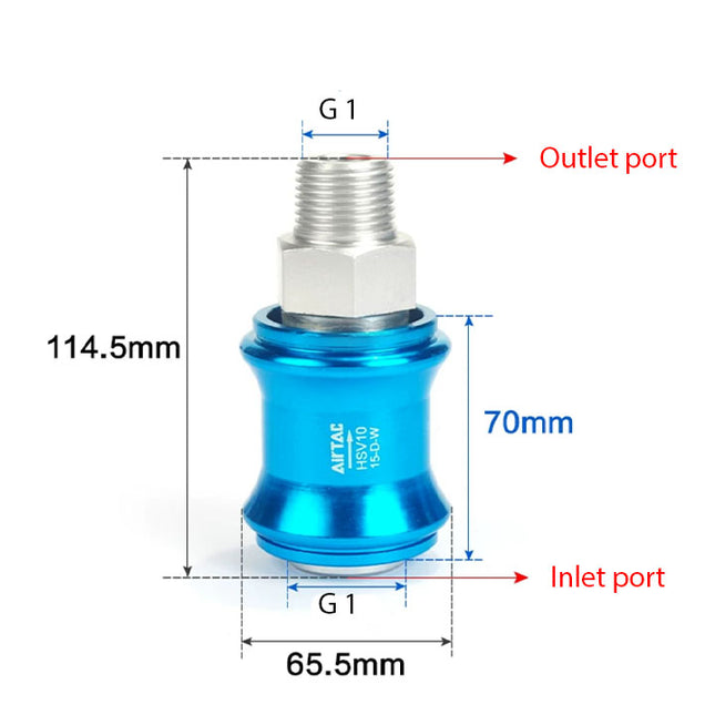 Airtac HSV-25: Slide Valve - HSV25G